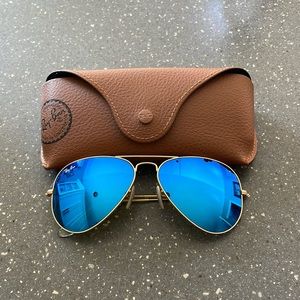 Ray-Ban Aviator Flash Lenses with case
